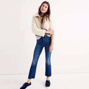 Madewell Cali Demi Bootcut Jeans (Raw Hem Edition)
